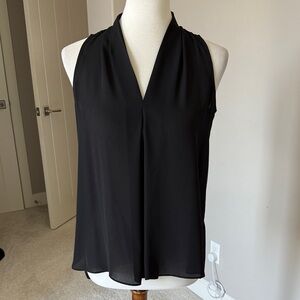 Vince Camuto Black Sleeveless Blouse